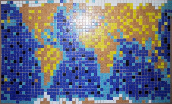 Arte em mosaico - O mapa do tesouro | Outros | mosaico